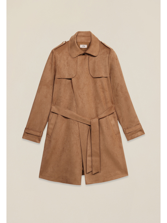 Trenchcoat mit Taillengürtel