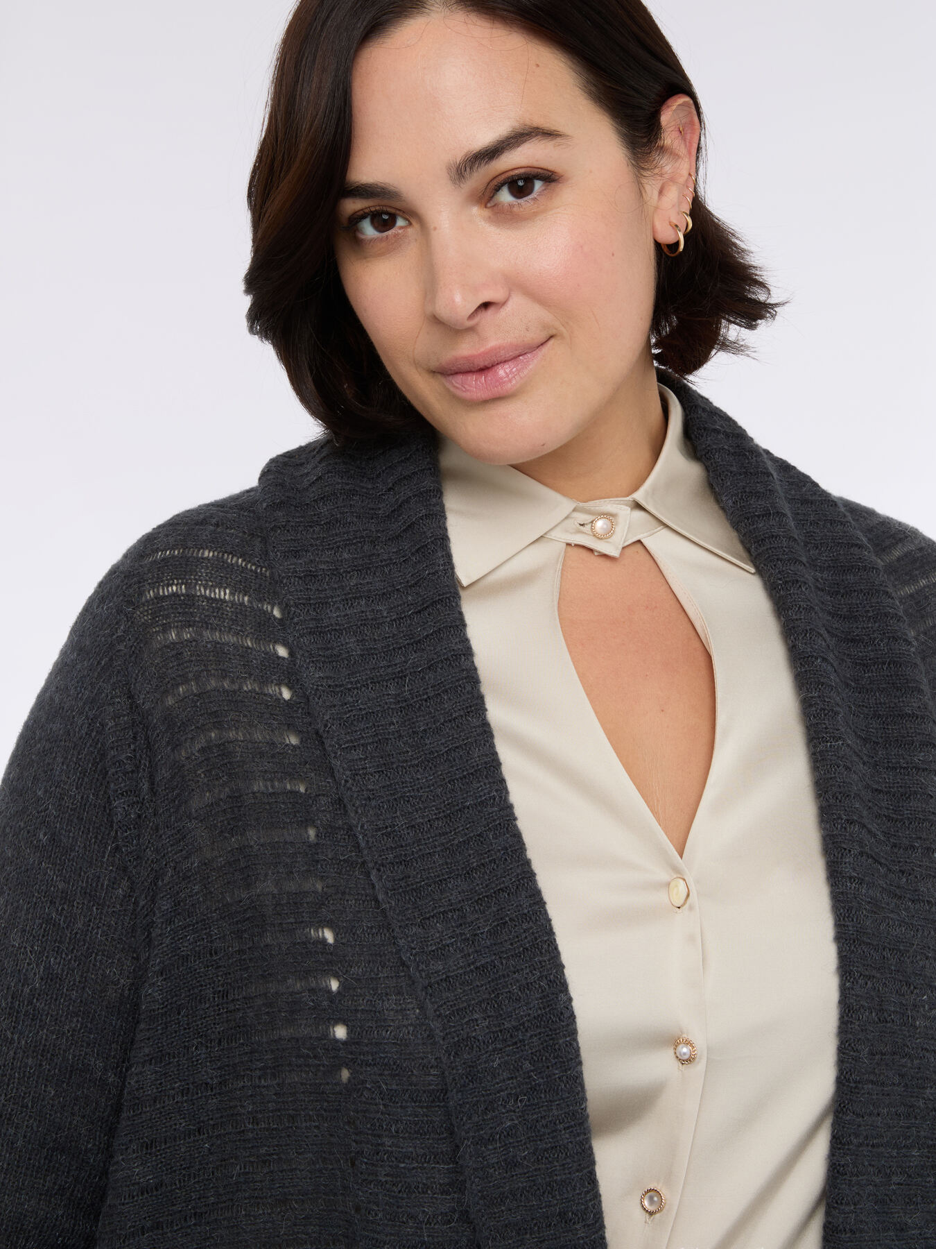 Knit cardigan image number 3