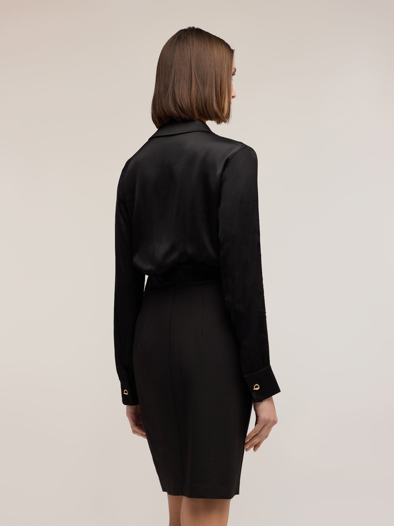 Hemdblusenkleid mit Schmuckkn&ouml;pfen image number 1