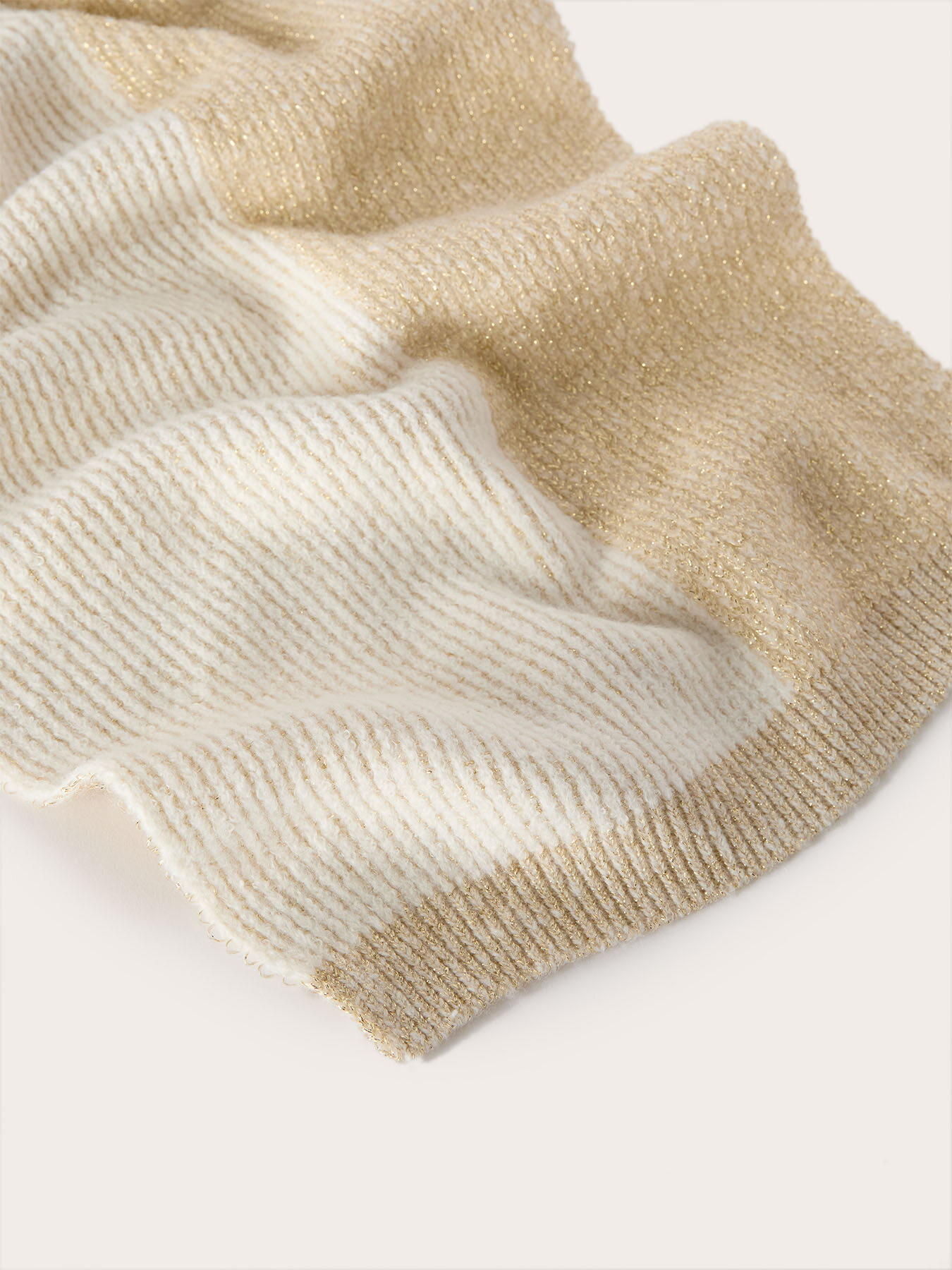 Sciarpa in maglia misto lurex image number 2