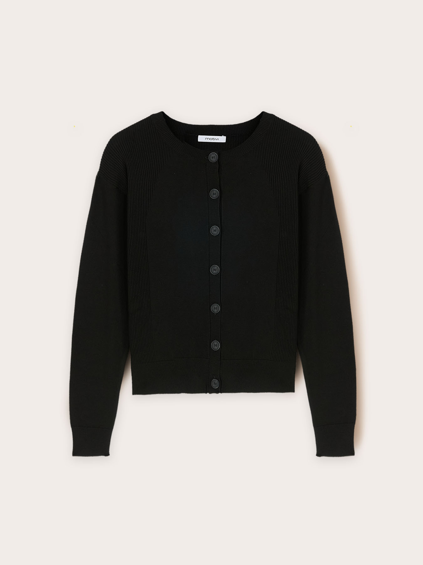 Cardigan cu detalii din coaste image number 4