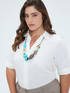 Collana etnica con elementi decorativi image number 0