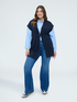 Gilet lungo in misto viscosa image number 2