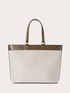 Shopping bag in canvas con manici image number 2