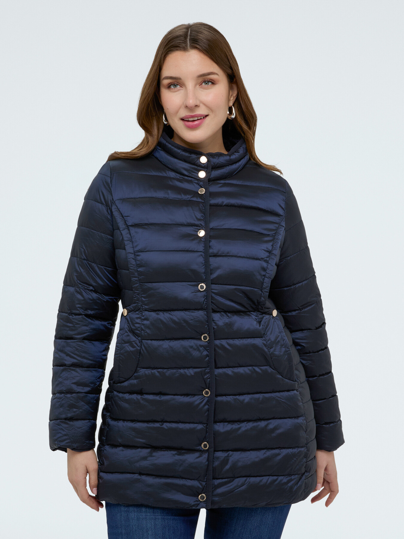 Piumino trapuntato con cappuccio rimovibile image number 4