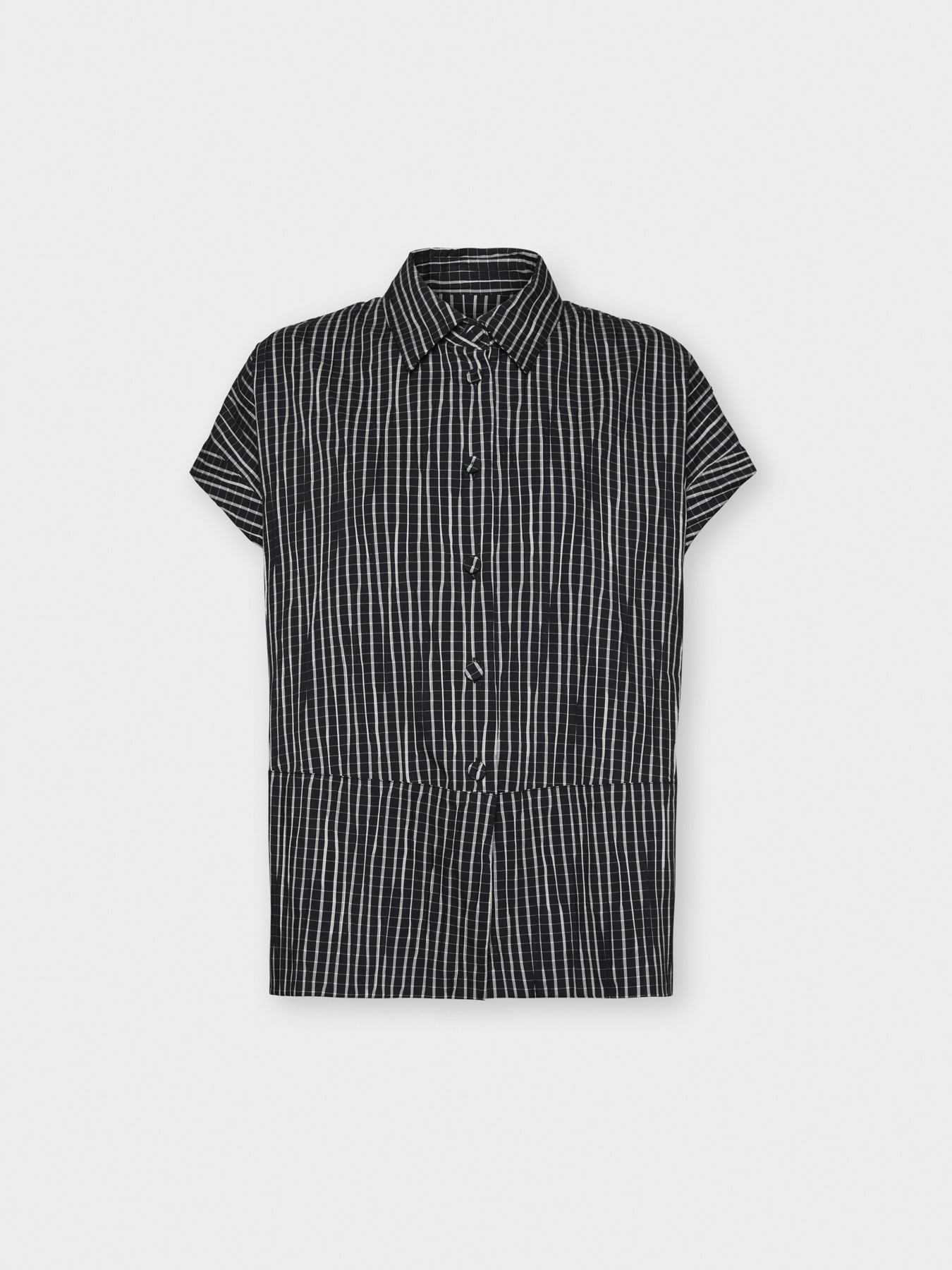 Camicia in cotone tinto filo image number 4