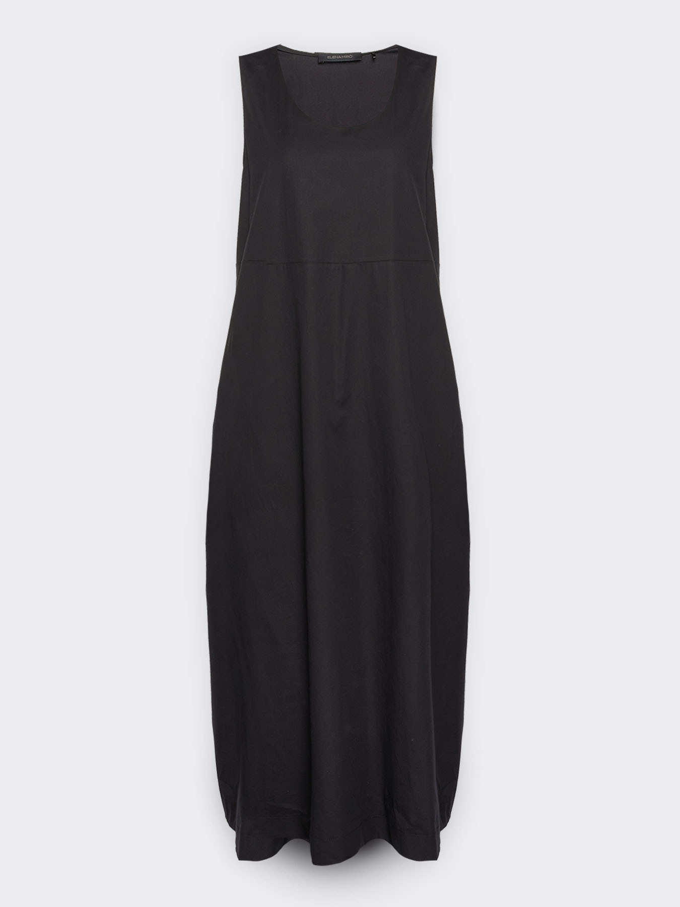Barrel dress in poplin image number 4