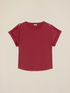 T-Shirt aus Jersey mit Satin-Besatz image number 4