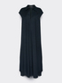Flared dress with collar image number 4