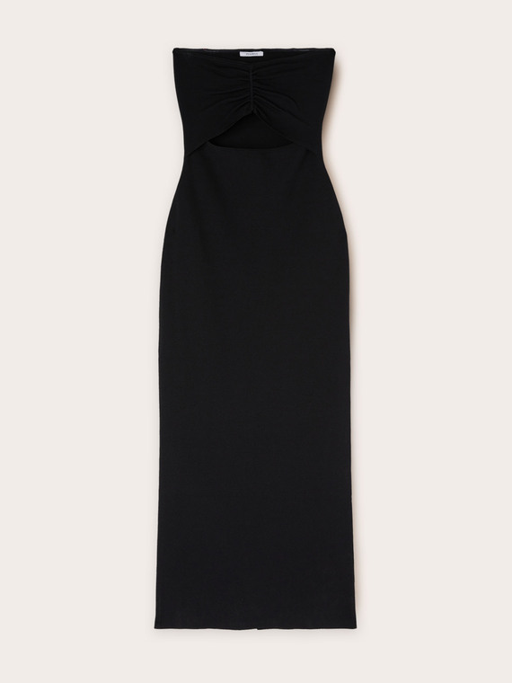 Robe bandeau en maille