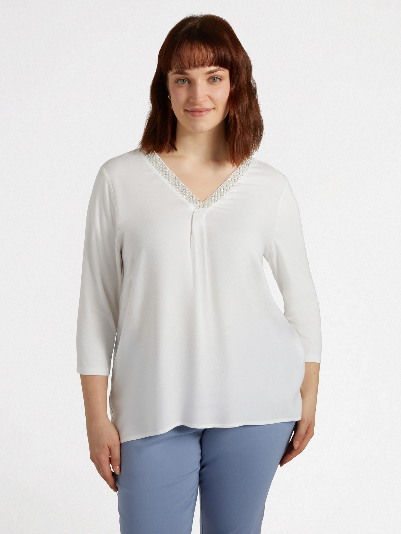T-shirt en viscose LENZING™ ECOVERO™ avec broderie image number 0