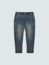 Jeans Barrel mit farbigen Lichtpunkten image number 4