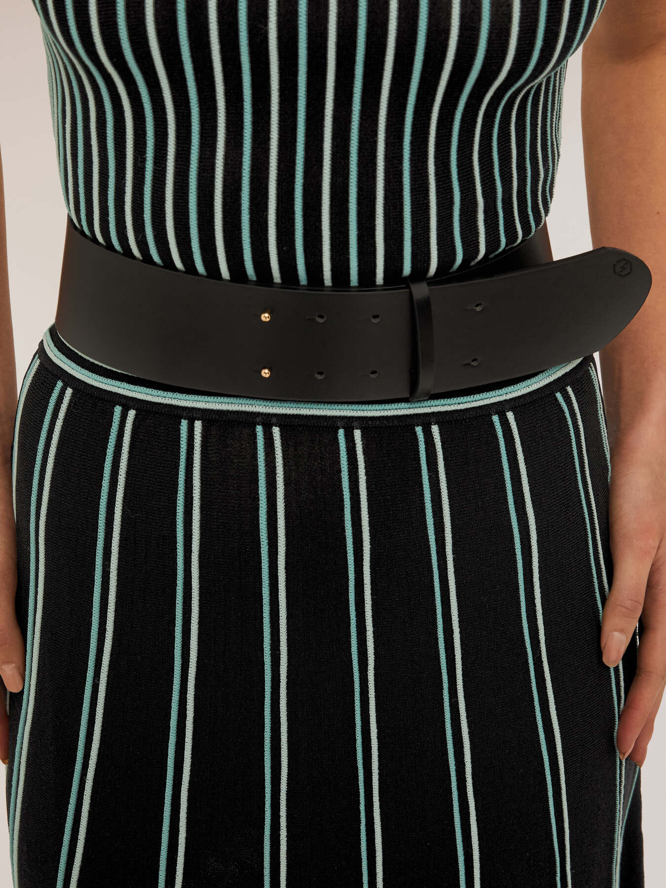 High-waist belt image number 0