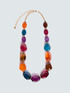 Collier avec pierres multicolores image number 1