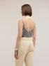 Tulle shirt with jewel embroidery image number 1