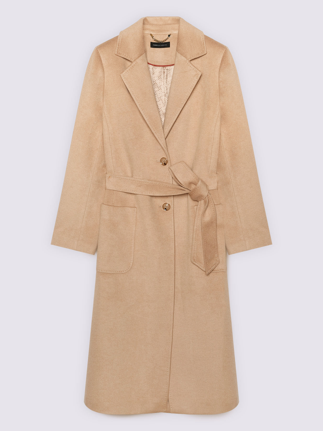 Manteau long avec ceinture image number 6