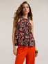 Ethnic print top image number 2