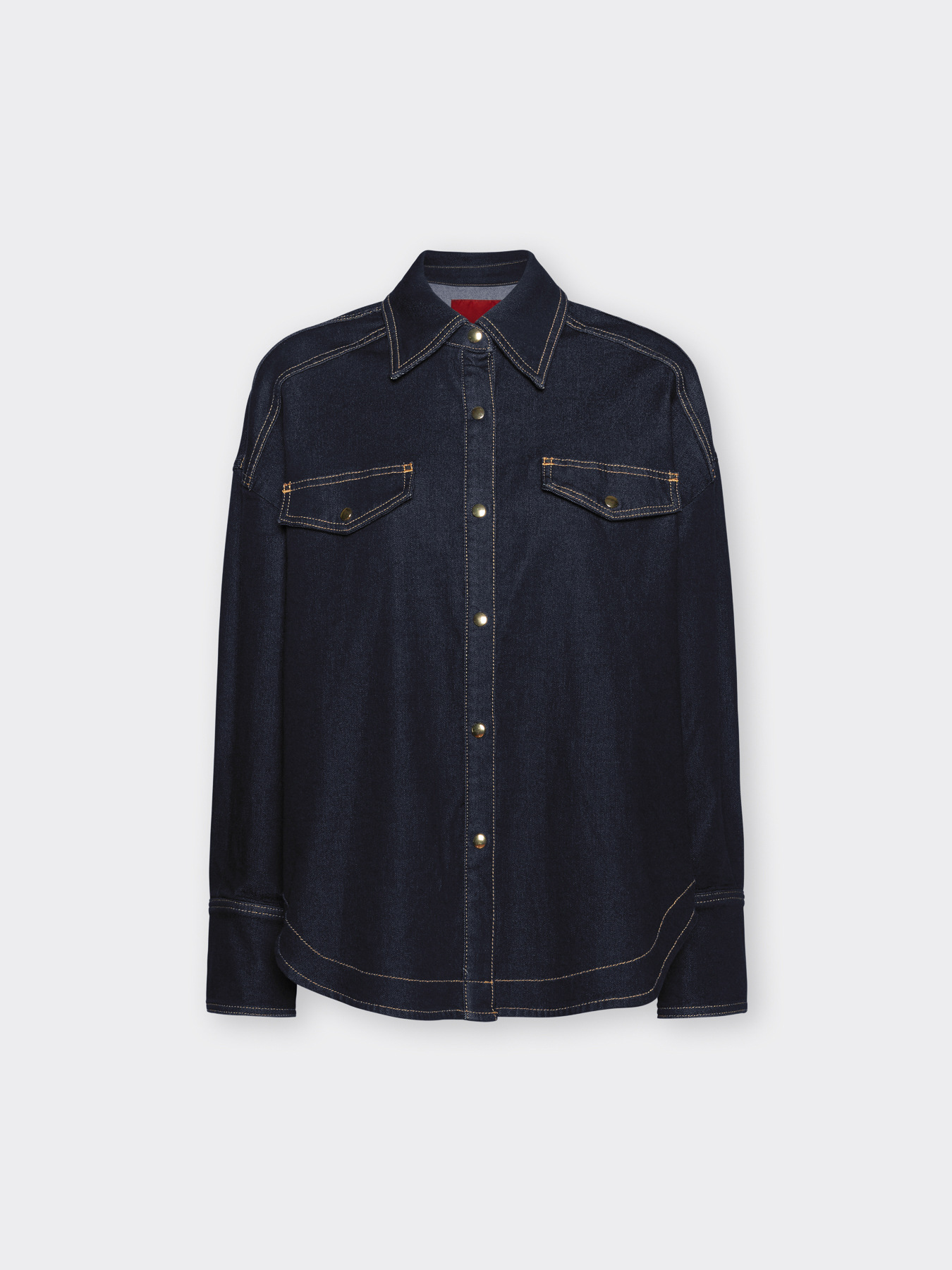 Denim shirt image number 4