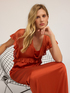 Long dress with ruffles image number 2