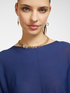 Camisola com mangas curtas de viscose image number 3
