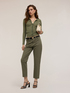 Pantalon carrot Rianne en coton image number 0