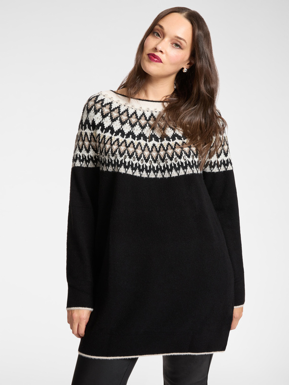 Pull brodé à la main « Fair Isle »