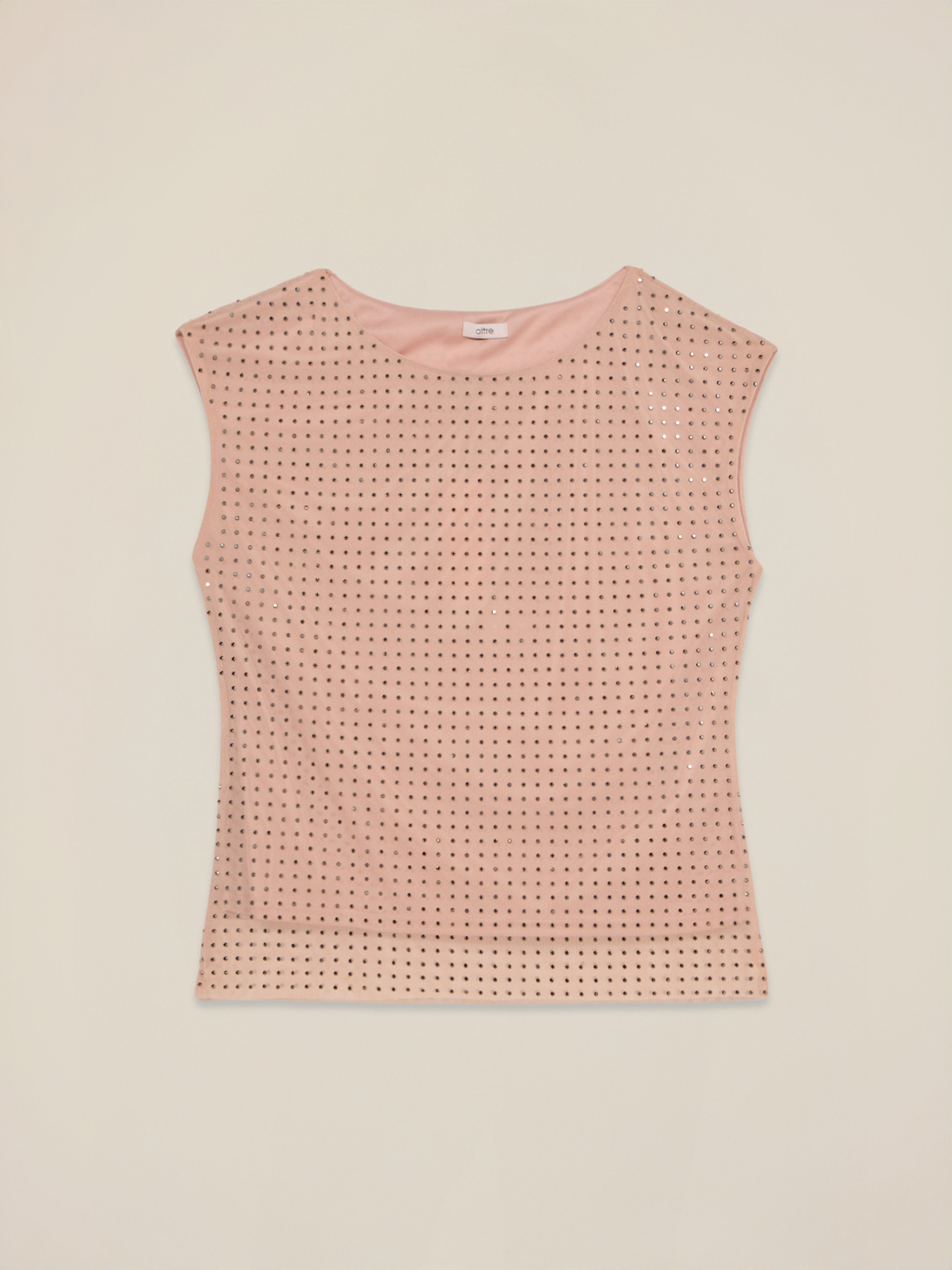 Top in tulle borchiette image number 4