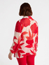 Rose print blouse image number 1