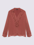 Bluse aus Plumetis-Stoff mit Rüschen image number 4