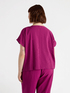 Boxy opaque satin blouse image number 1