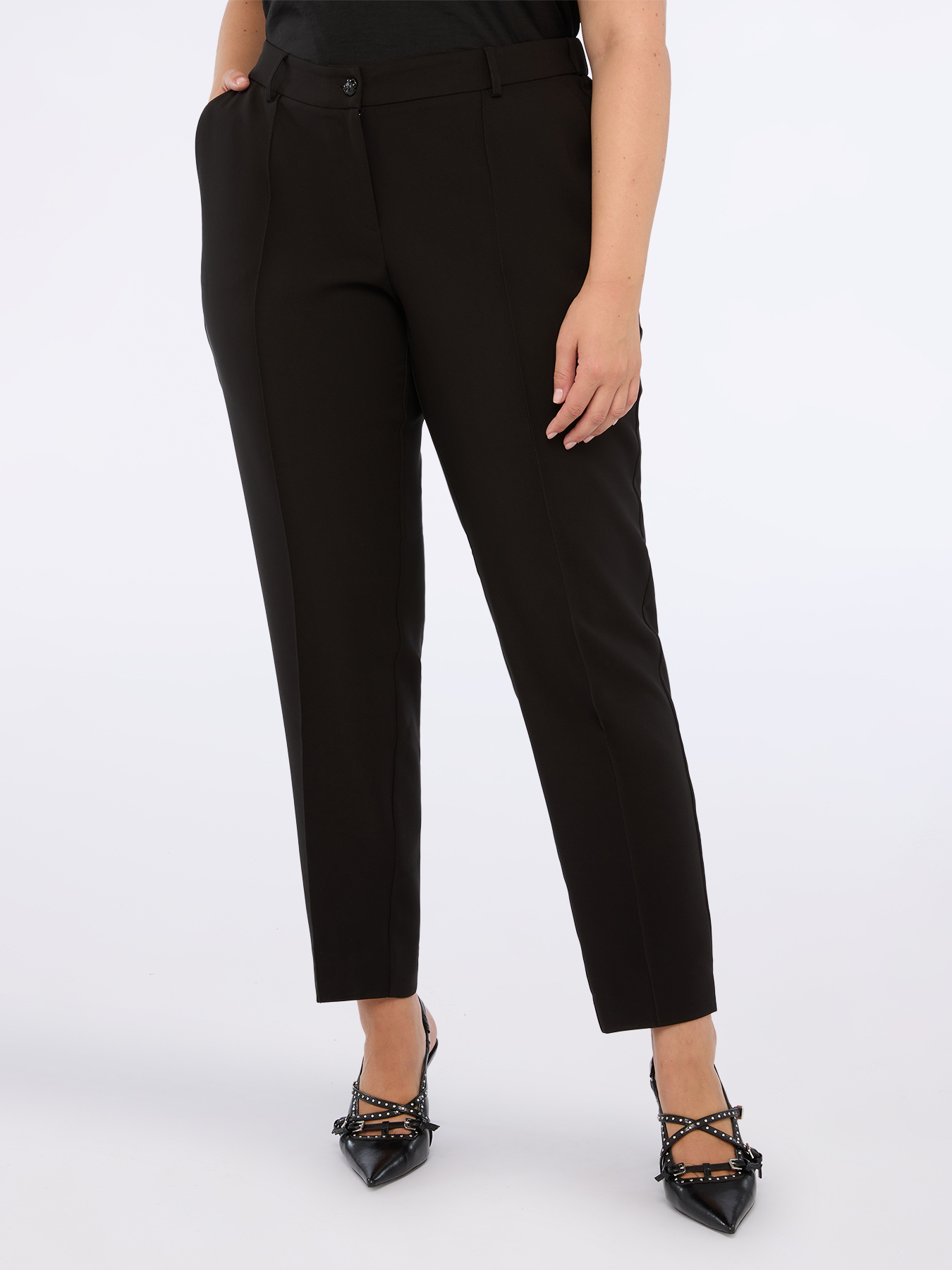 Pantalon New York en tissu stretch image number 2