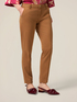 Chino pants with decorative chain image number 3