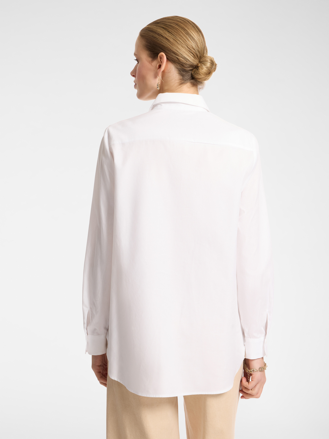 Chemise large en Oxford image number 1
