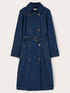 Trench en denim en lin mélangé image number 4