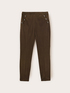 Skinny pants in technical cotton image number 4