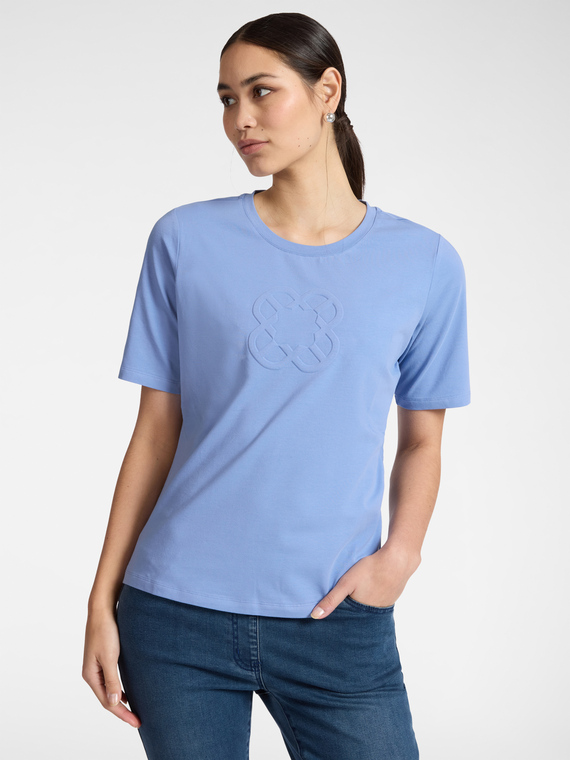 Camiseta de algod&oacute;n con logo Monogram