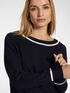 Maglia rigata misto viscosa image number 3