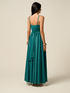Pleated lurex jersey dress image number 1