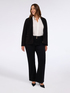 Blazer morbido in tessuto scuba image number 0