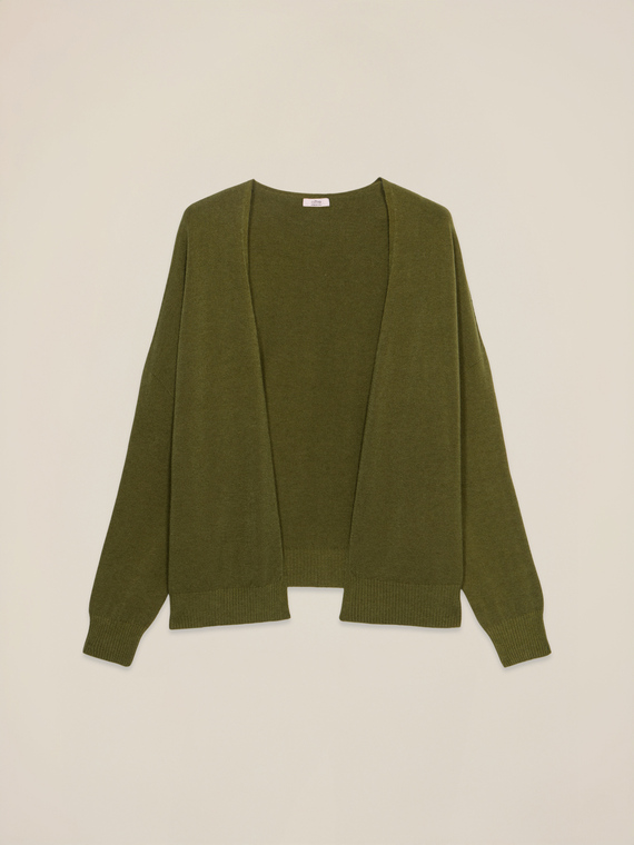 Cardigan over misto viscosa