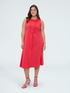 Free A-line cotton dress image number 2
