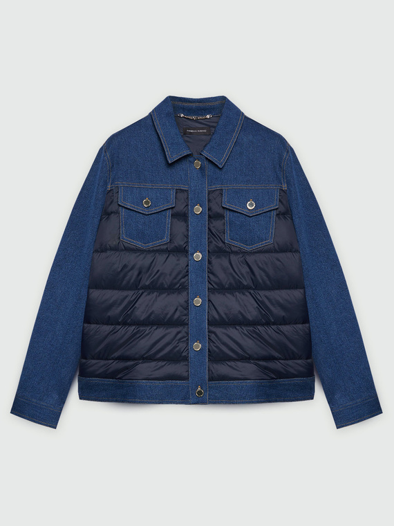 Jacke aus zwei Materialien mit Sorona®-Aura-Füllung