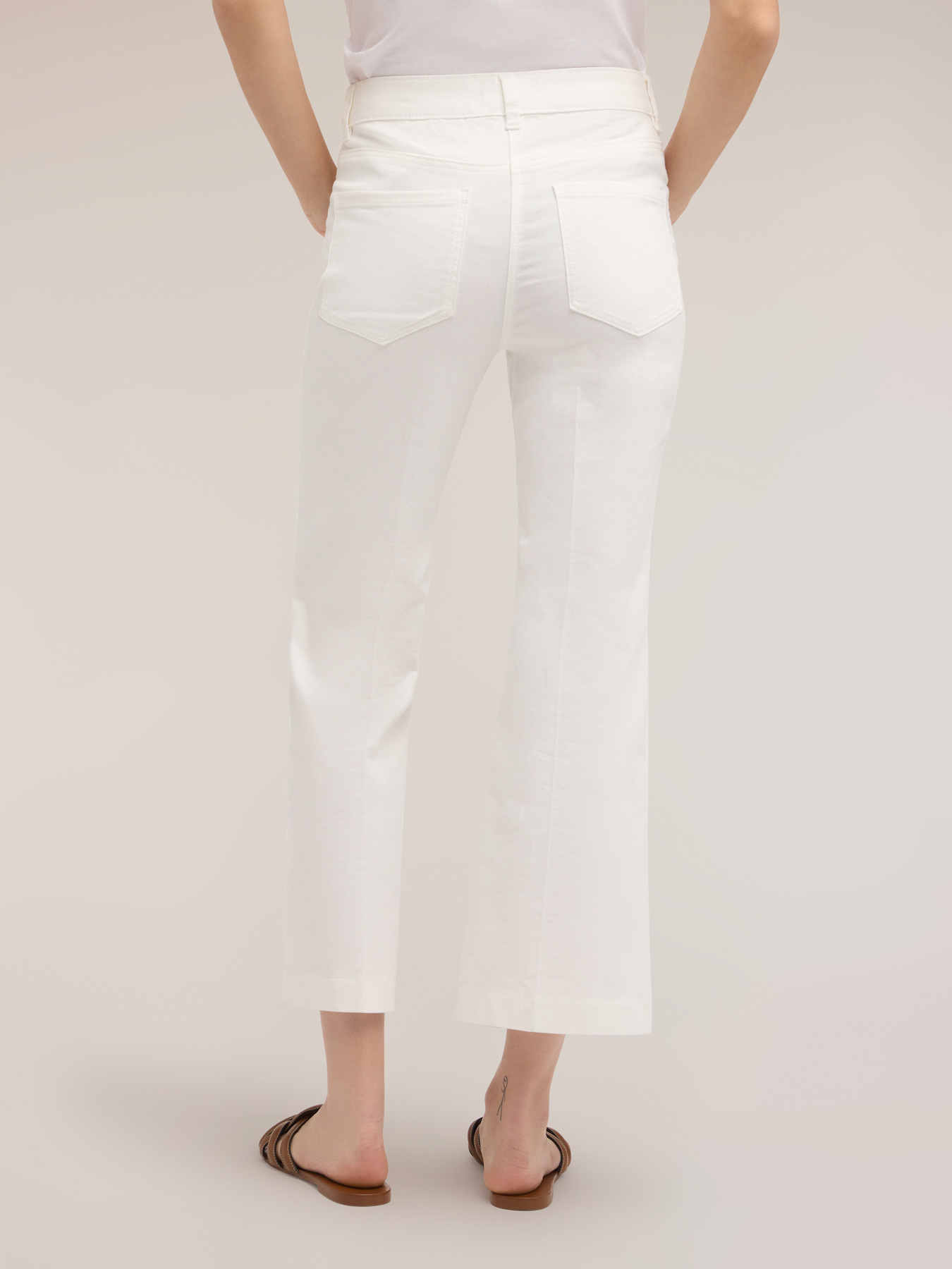 Kick flare drill pants image number 1