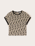 Ring patterned kimono blouse image number 4