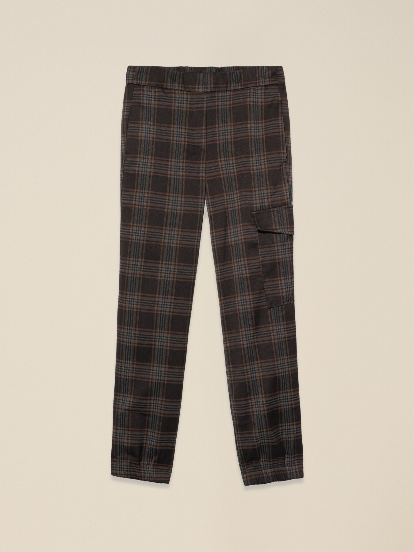 Pantaloni cargo check image number 4