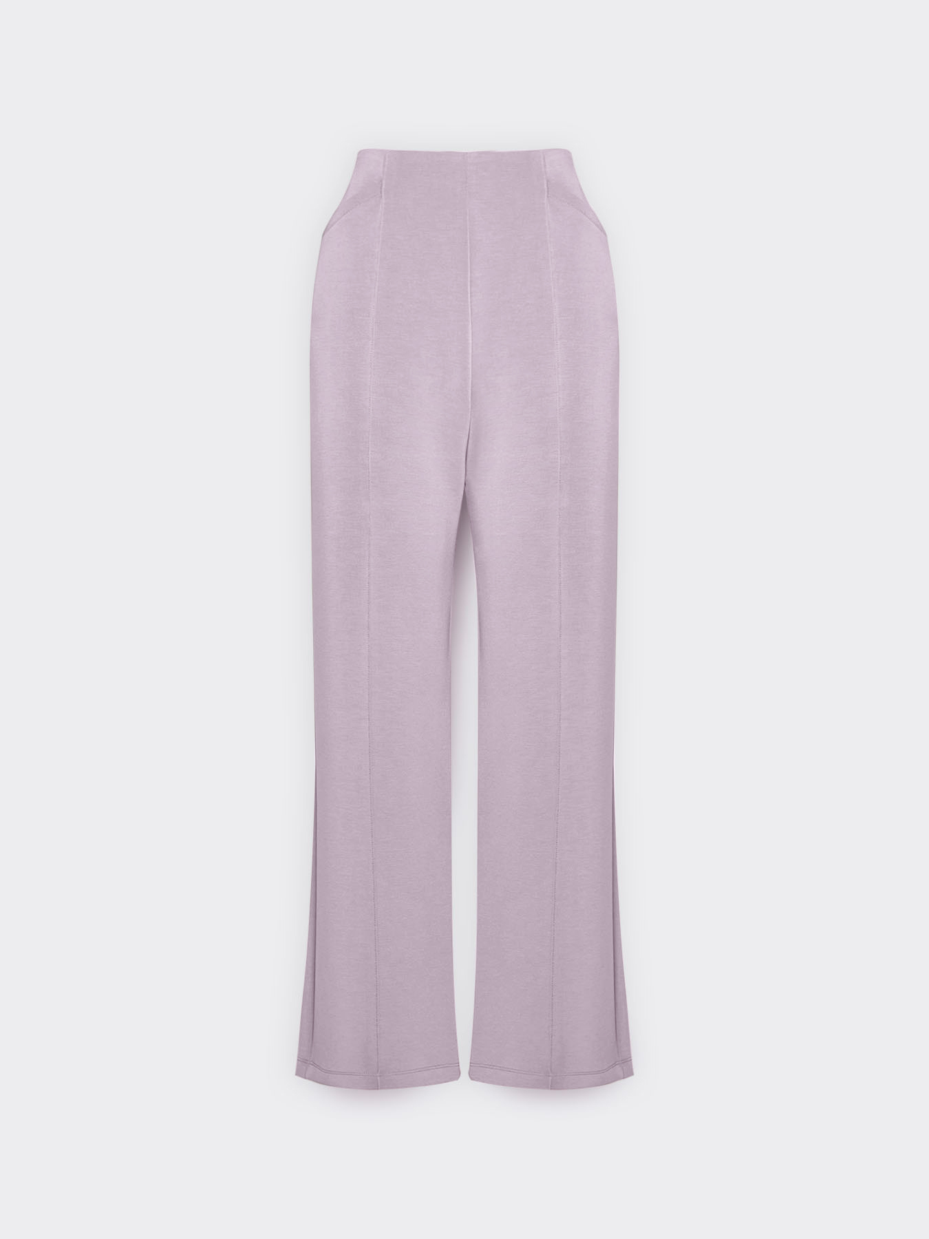 Pantalon palazzo en scuba image number 4
