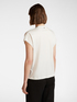 T-shirt with lace insert on the shoulders image number 1