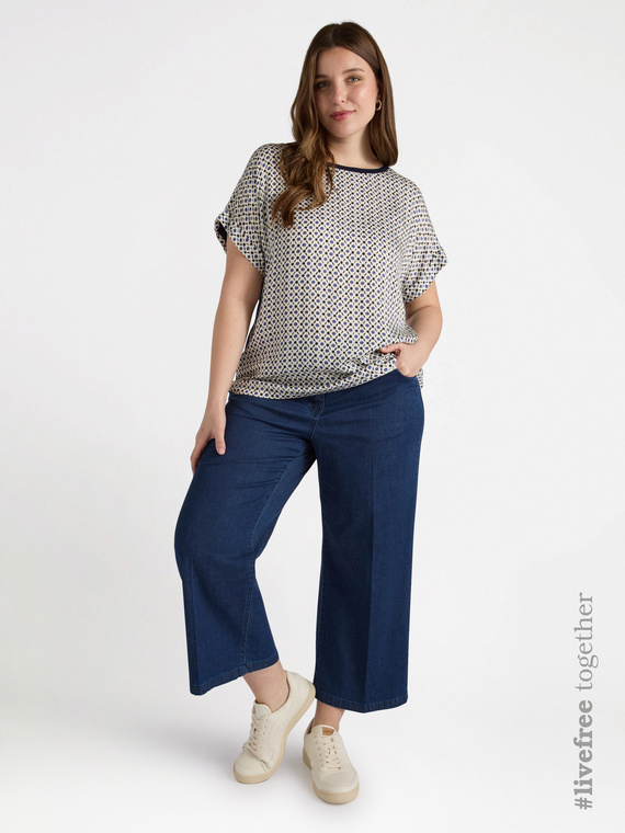 Cropped jeans