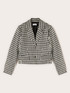 Short houndstooth jacket image number 4