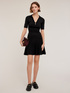 Kleid mit Kragen aus Rippstrick image number 0